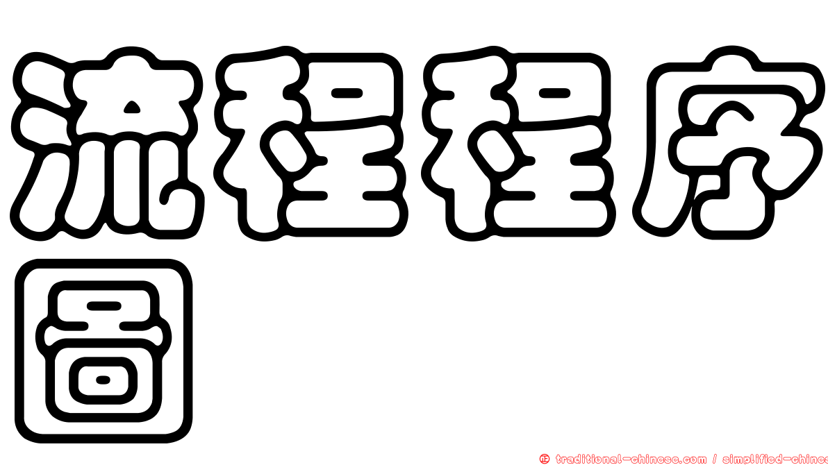 流程程序圖