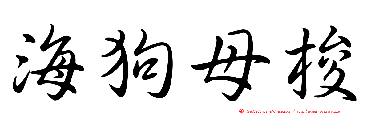 海狗母梭