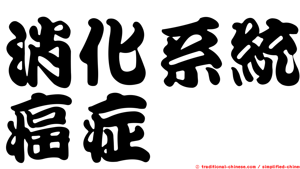 消化系統癌症