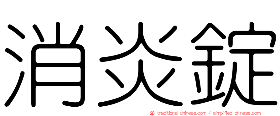 消炎錠