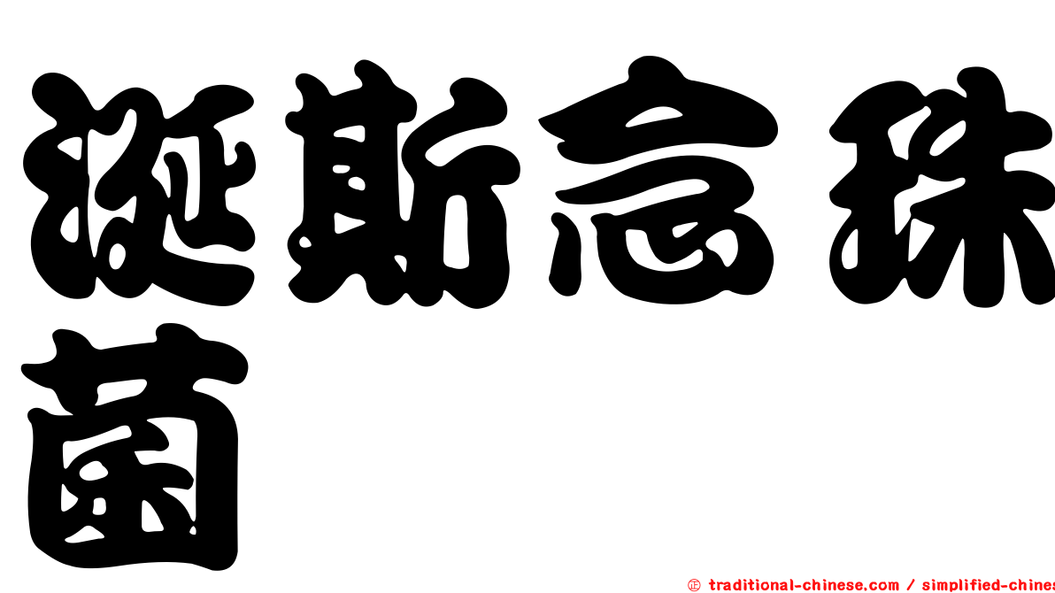 涎斯念珠菌