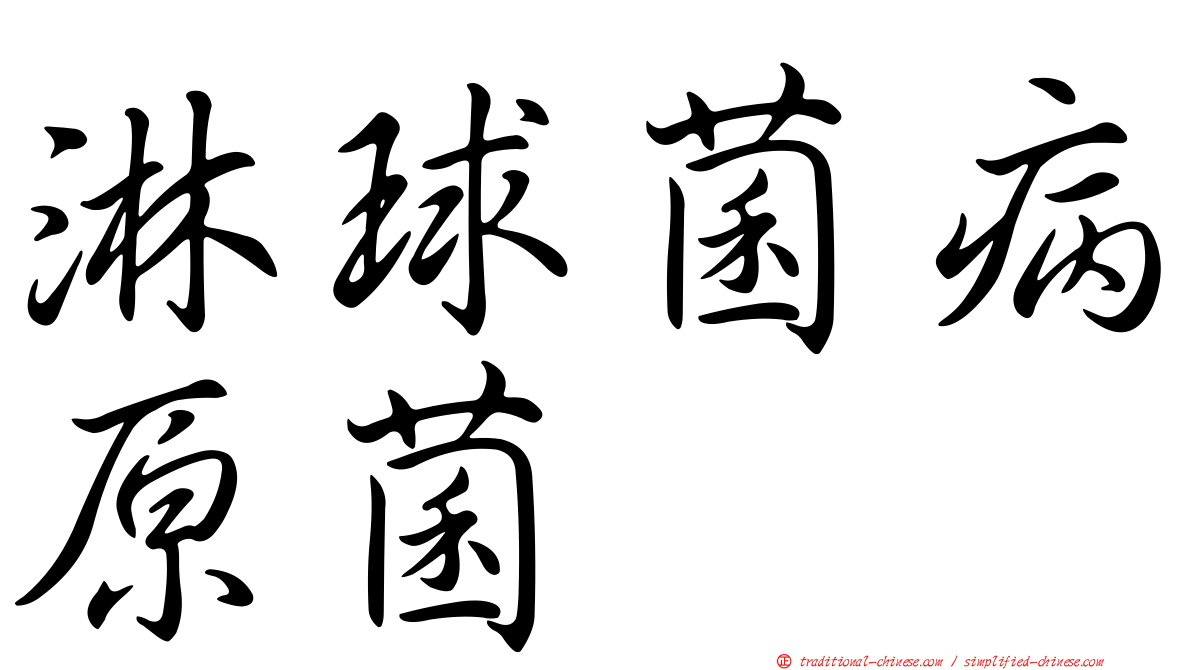 淋球菌病原菌