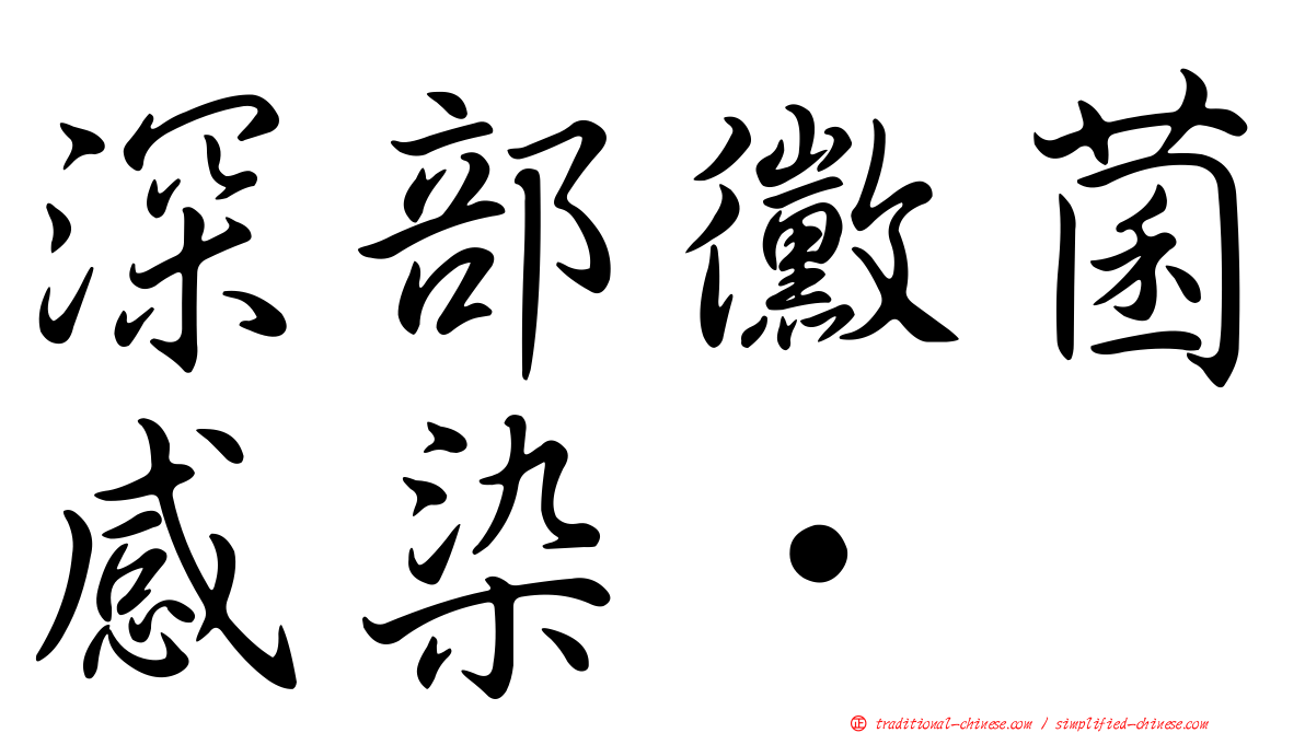 深部黴菌感染•