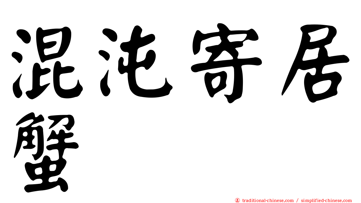 混沌寄居蟹