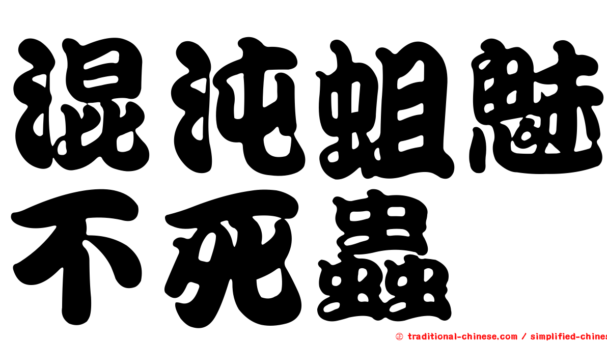混沌蛆魅不死蟲