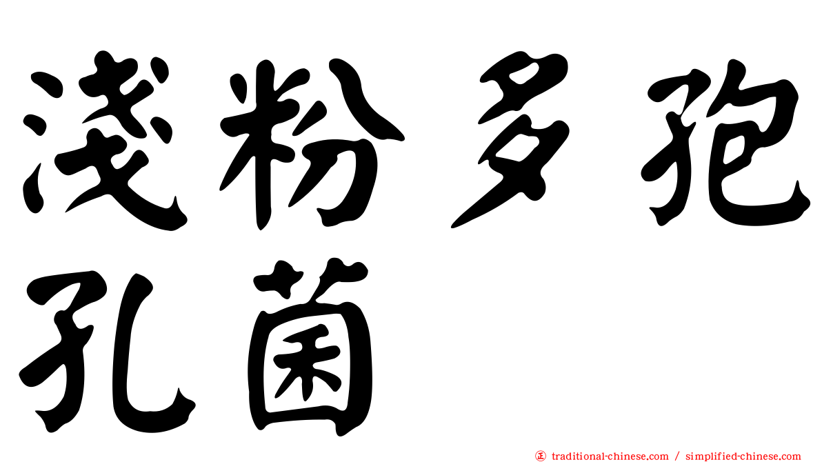 淺粉多孢孔菌