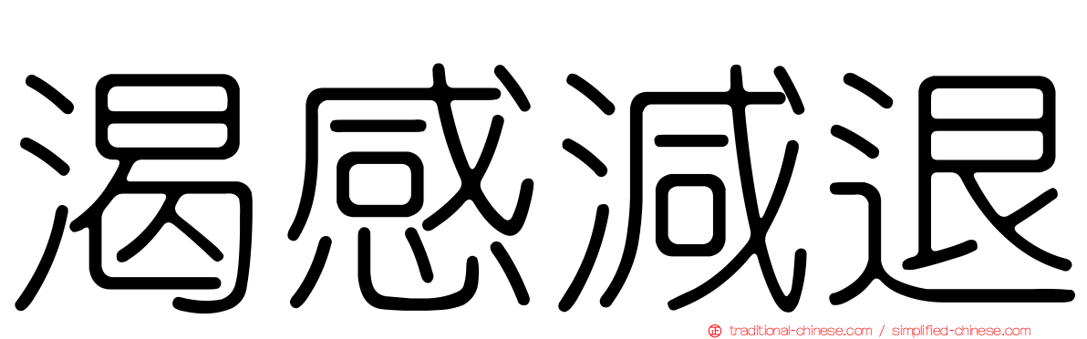 渴感減退