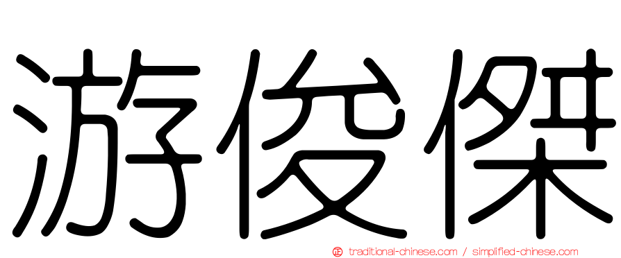 游俊傑