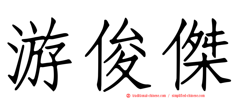 游俊傑