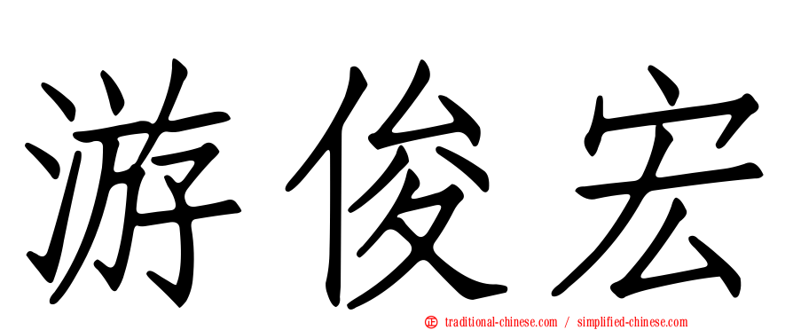 游俊宏