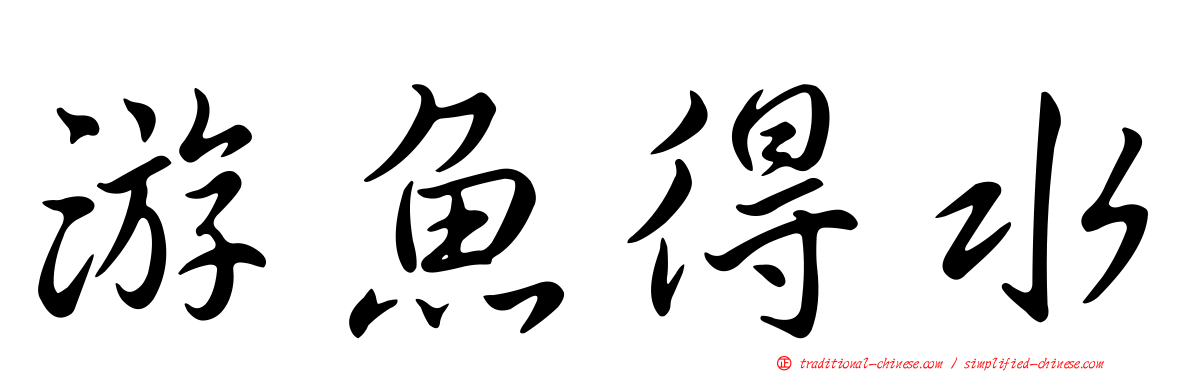 游魚得水