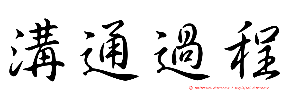 溝通過程