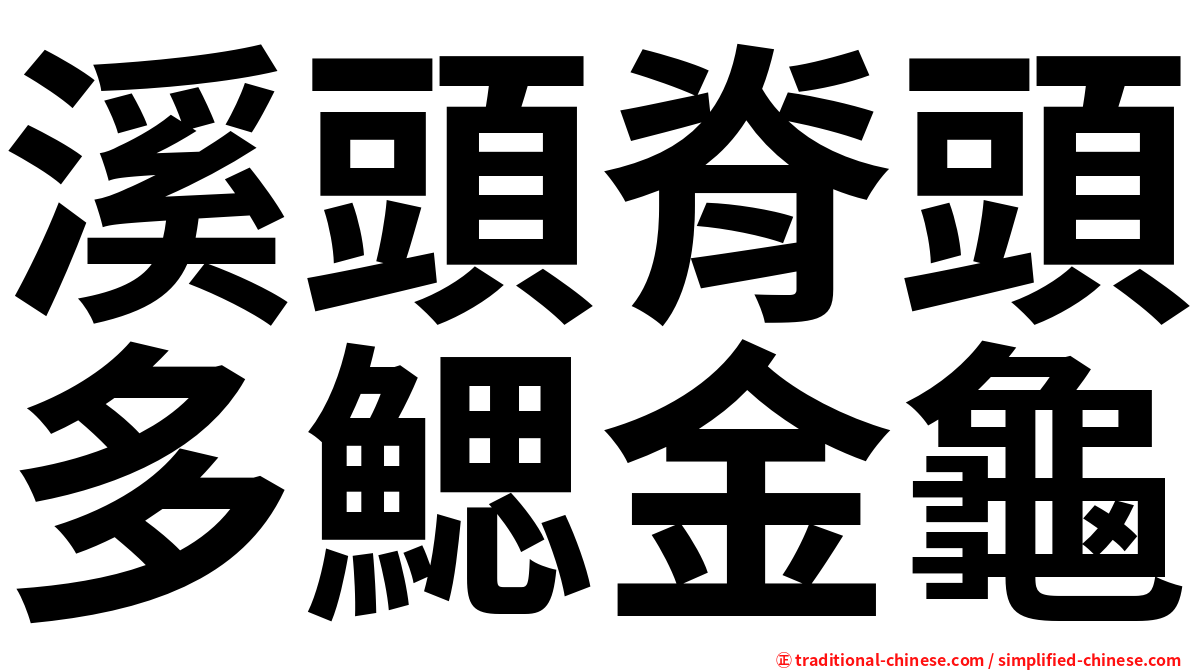 溪頭脊頭多鰓金龜