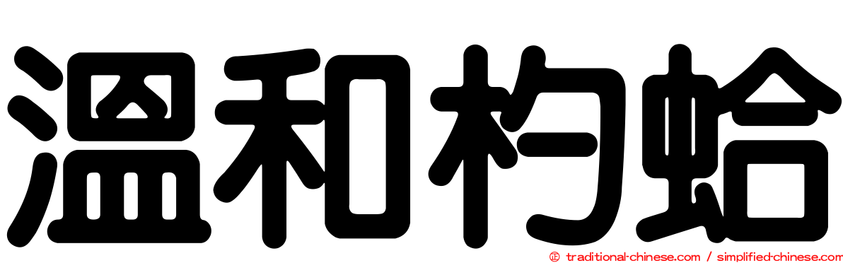 溫和杓蛤