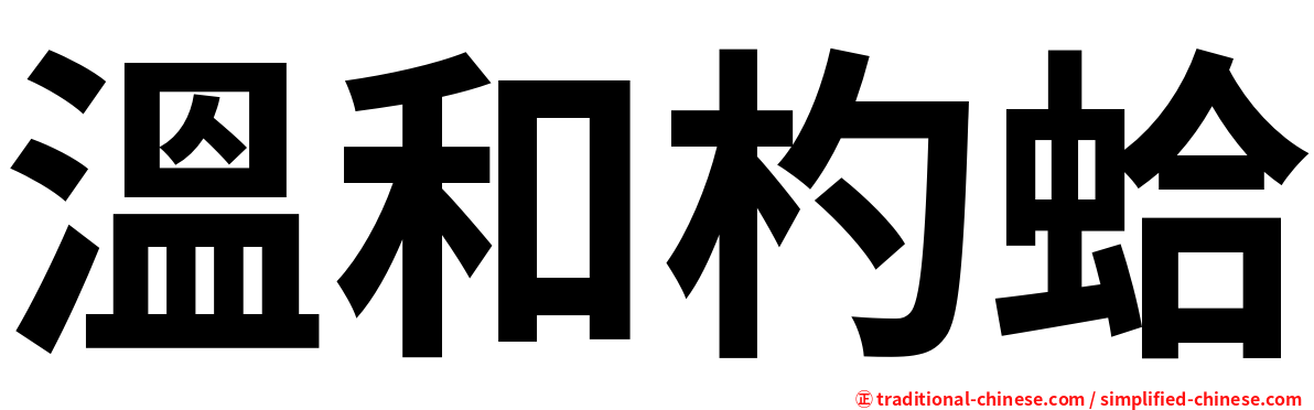 溫和杓蛤