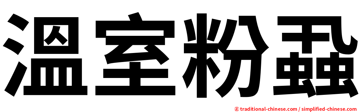 溫室粉蝨