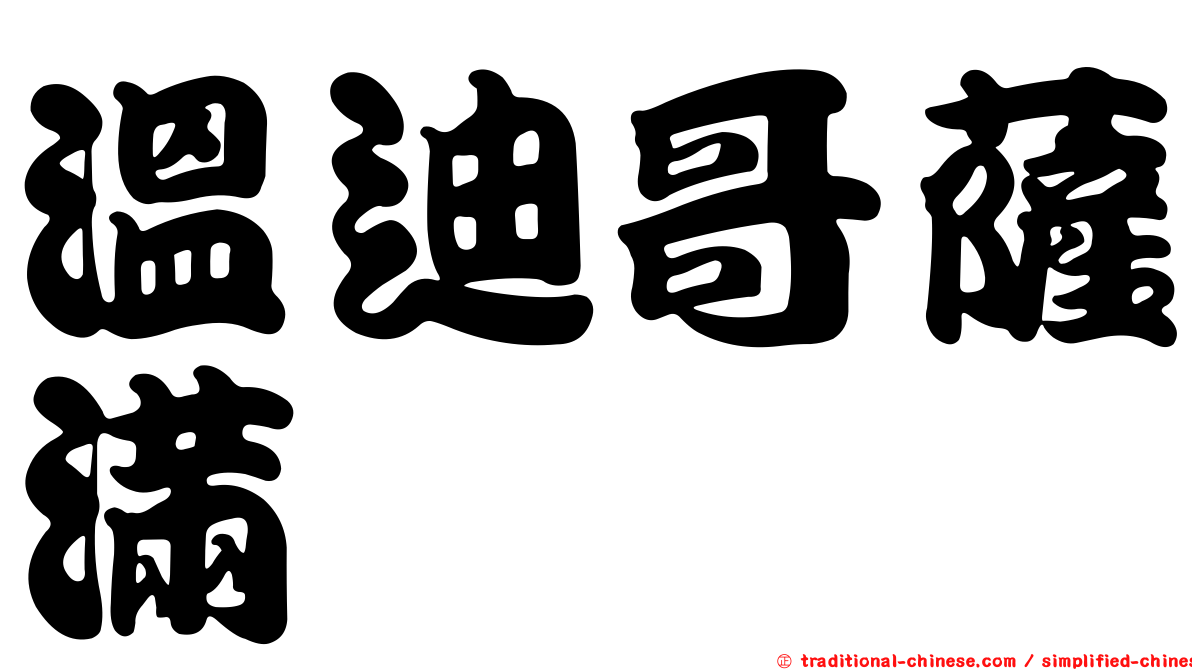 溫迪哥薩滿