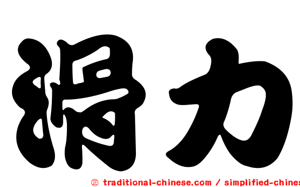 滑力