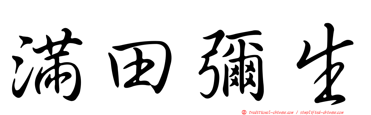 滿田彌生
