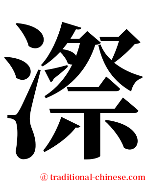 漈 serif font