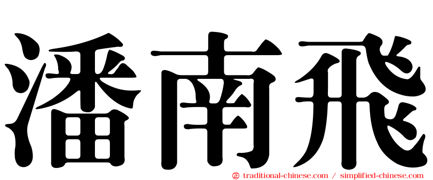 潘南飛