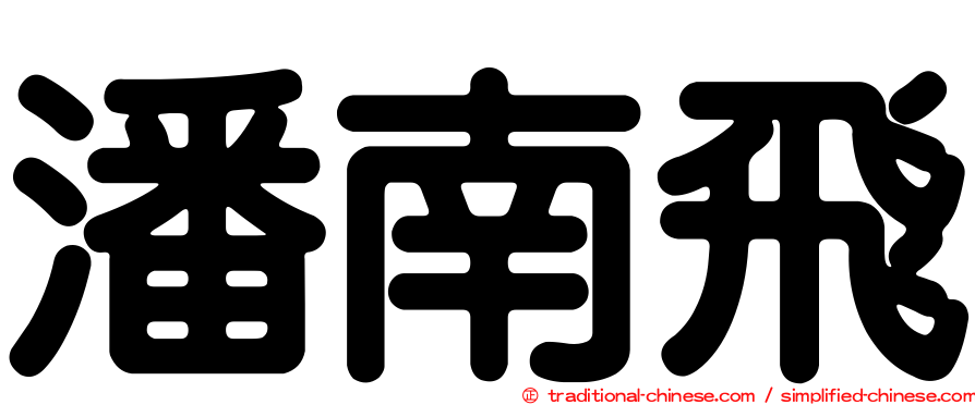 潘南飛