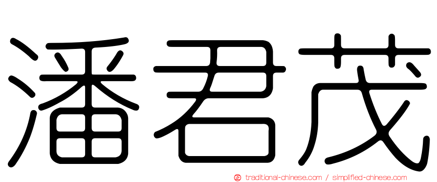 潘君茂