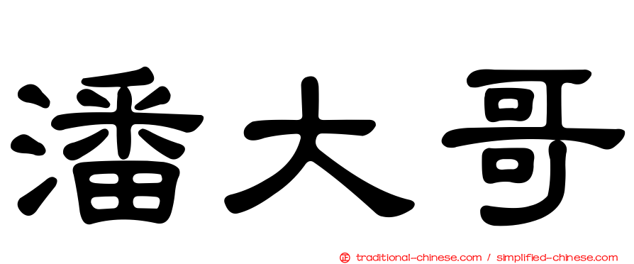 潘大哥