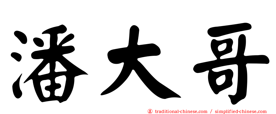 潘大哥