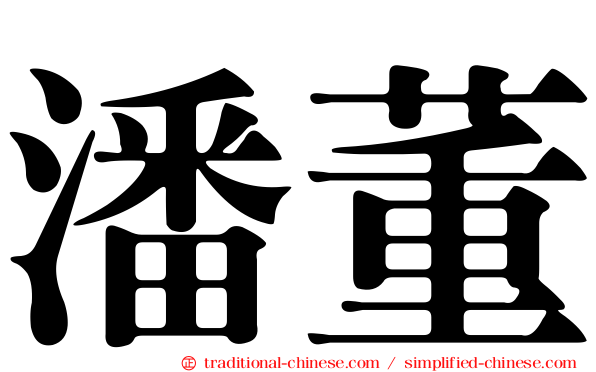潘董