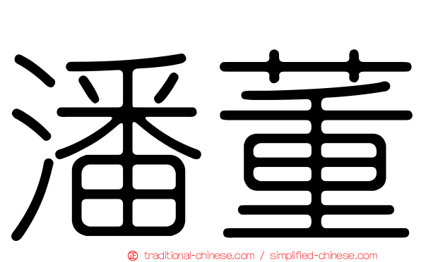 潘董
