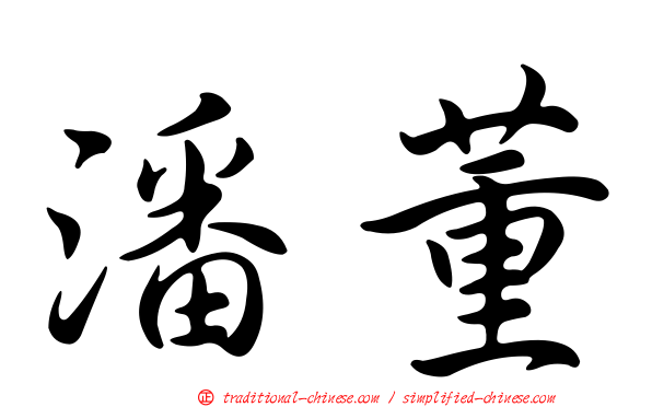 潘董