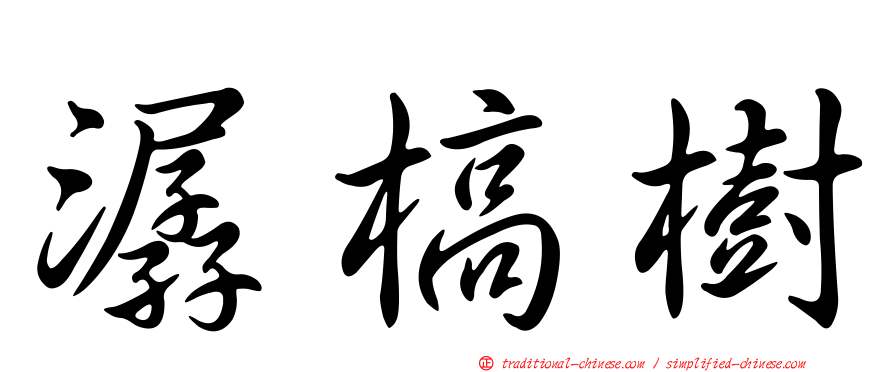 潺槁樹