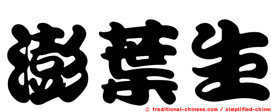 澎葉生