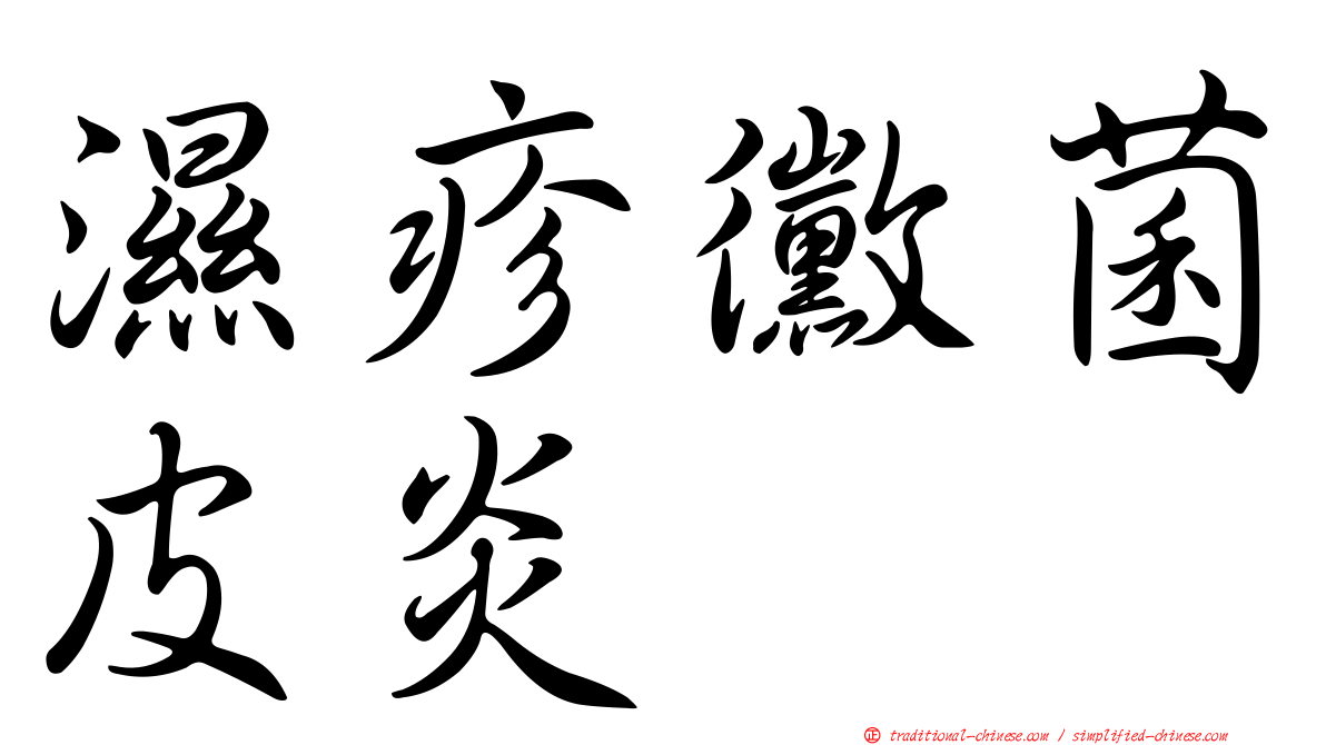 濕疹黴菌皮炎