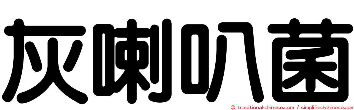 灰喇叭菌