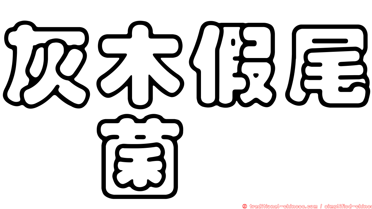 灰木假尾孢菌