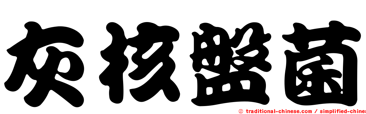灰核盤菌