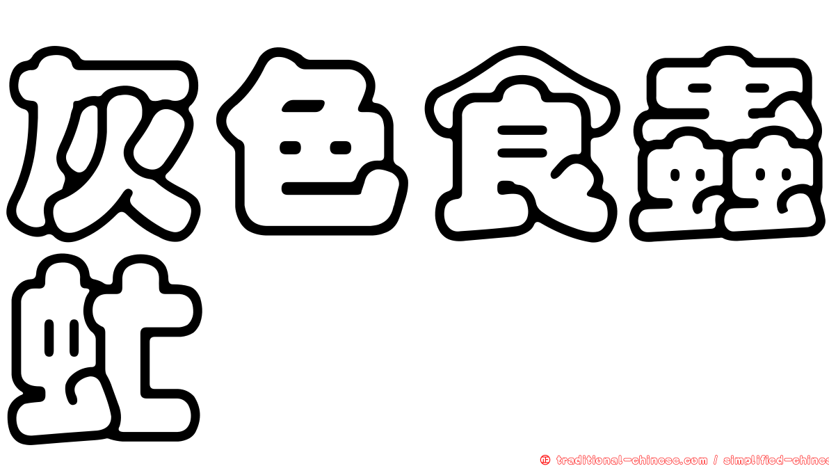 灰色食蟲虻