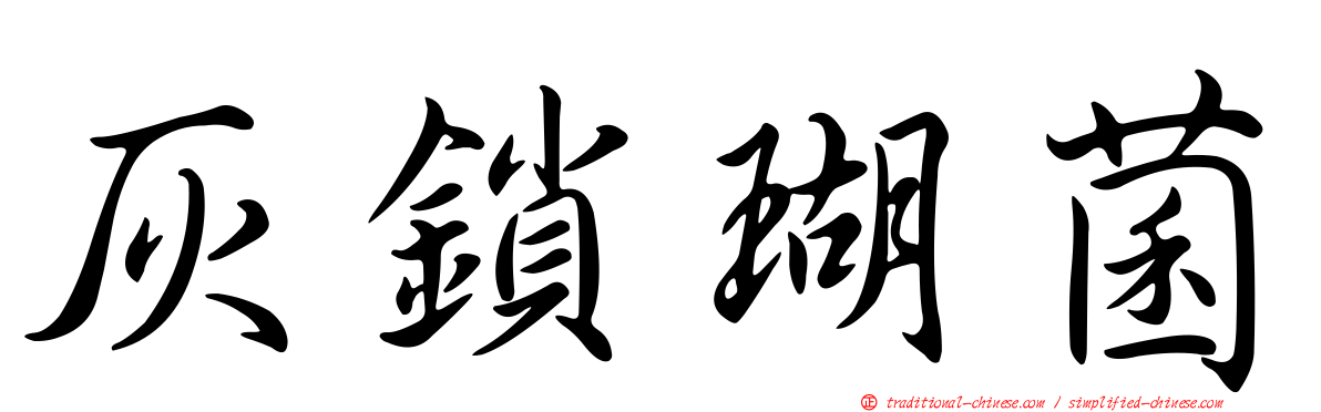 灰鎖瑚菌