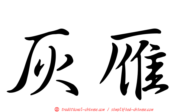 灰雁