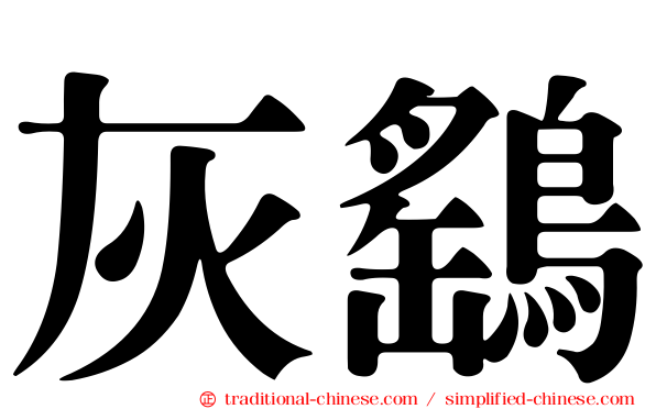 灰鷂