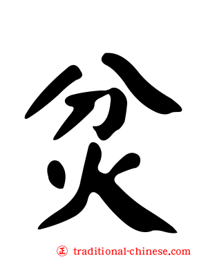 炃