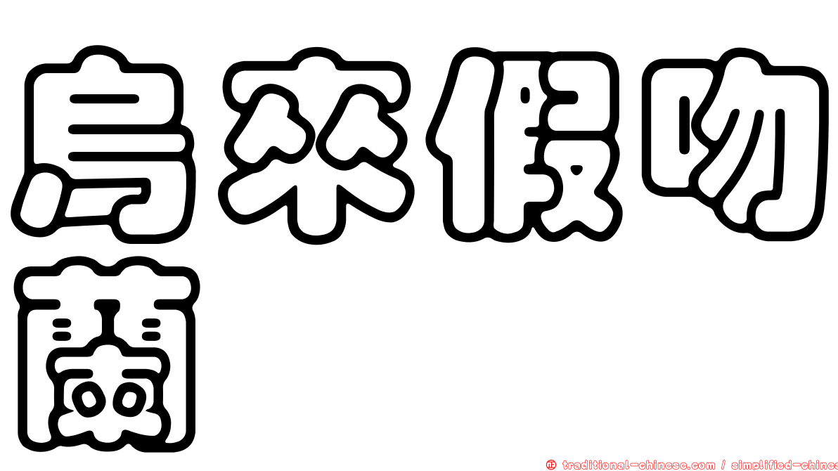 烏來假吻蘭