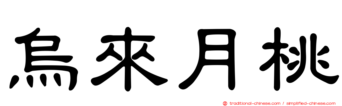 烏來月桃