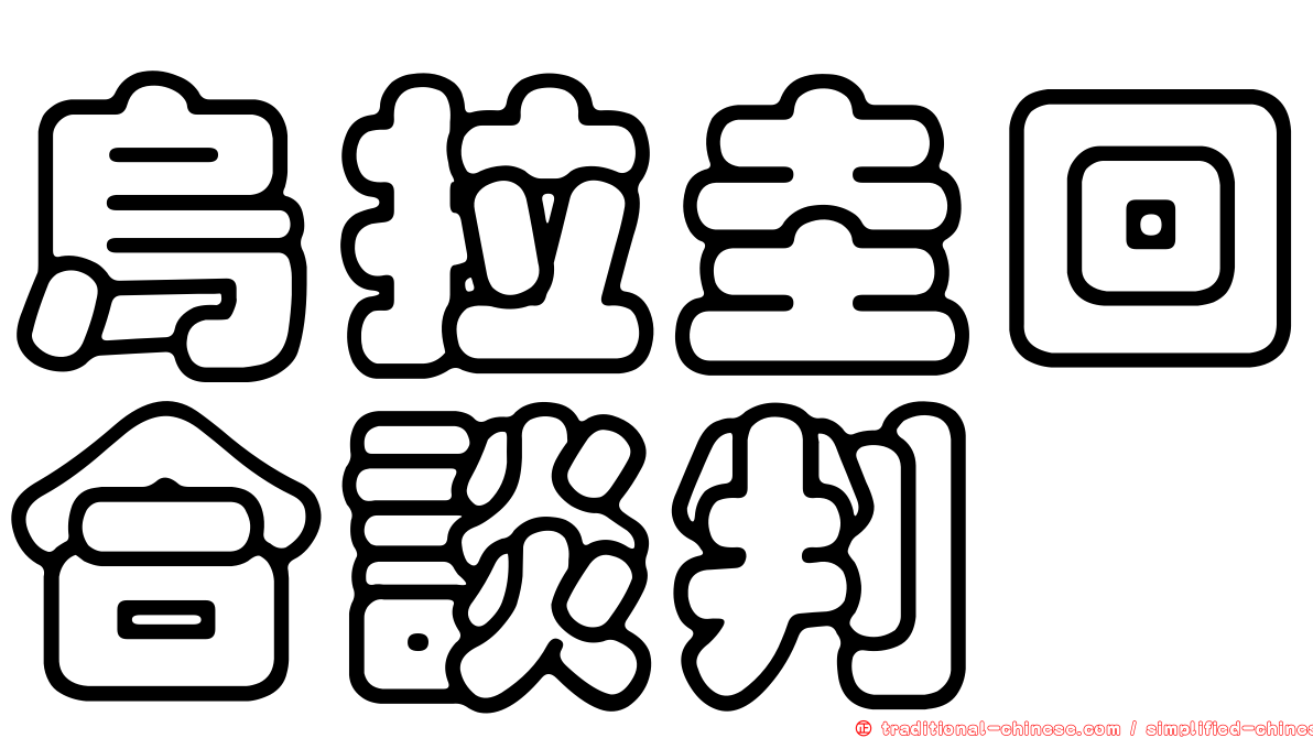 烏拉圭回合談判