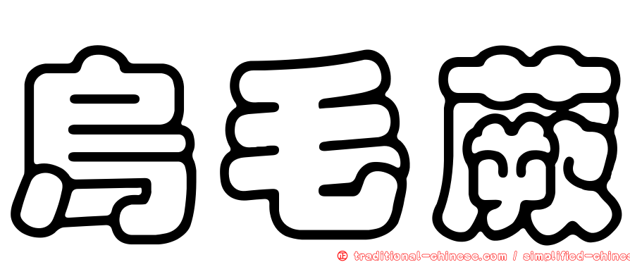 烏毛蕨