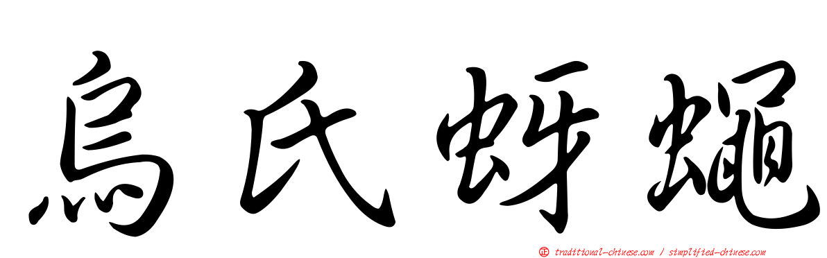 烏氏蚜蠅