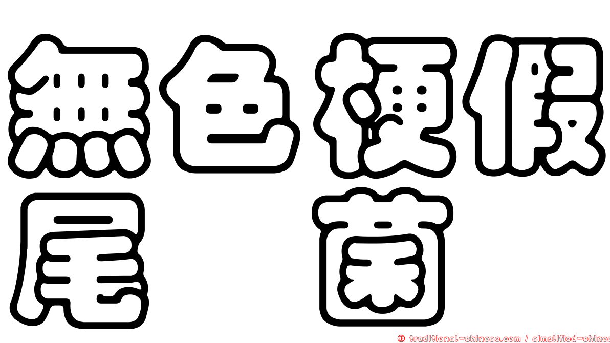 無色梗假尾孢菌