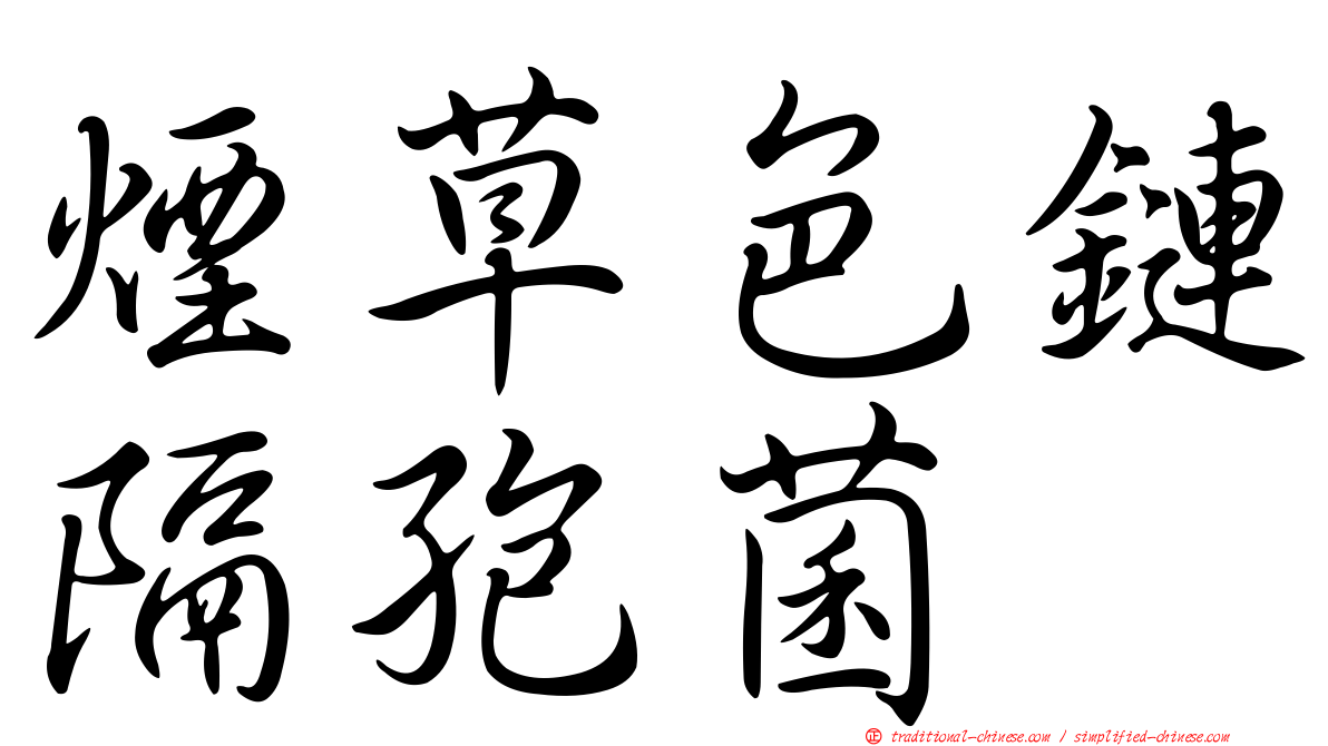 煙草色鏈隔孢菌